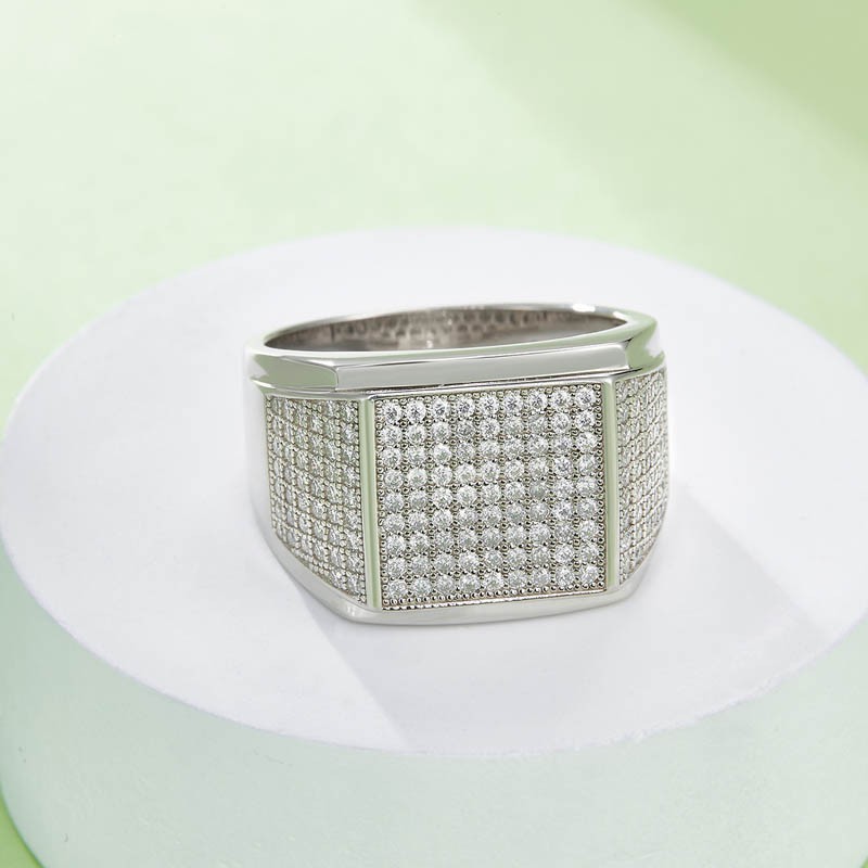 Hiphop Man Moissanite Diamond Ring best