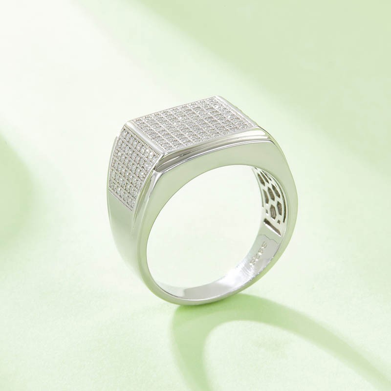 Hiphop Man Moissanite Diamond Ring price